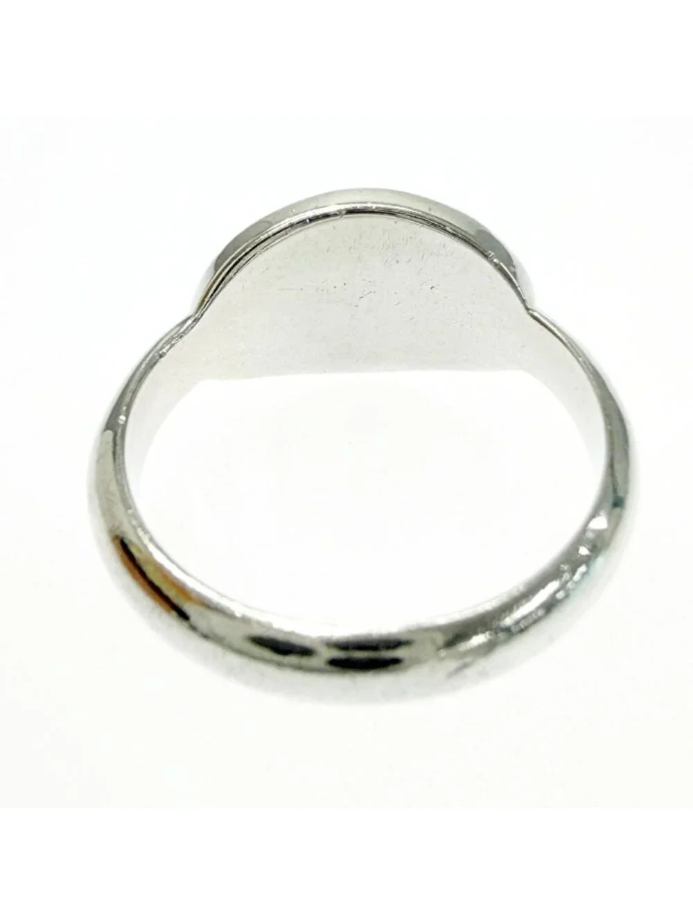 Tiffany & Co Silver Return to Tiffany Oval Tags Ring